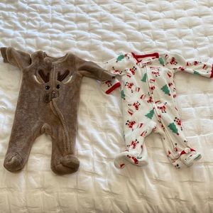Newborn Christmas Onesie Bundle.